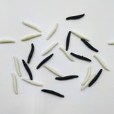 Realistic Fake Maggots Set - Soft Rubber Novelty Larvae for Hilarious Halloween Pranks and Spooky Decorations