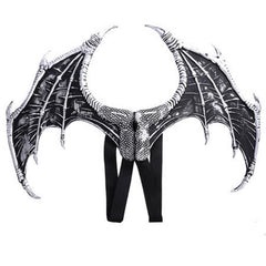 Mythical Demon Dragon Wings - Realistic 3D Dragon Cosplay Prop for Adults & Kids - Lightweight Foam Costume Wings for Halloween, Fantasy Performances, and Medieval Dress-Up