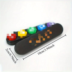 Traditional Korean Jacks Game Set - Hand-Stitched Fabric Weighted Stones for Stress Relief and Indoor Party Fun