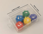 Traditional Korean Jacks Game Set - Hand-Stitched Fabric Weighted Stones for Stress Relief and Indoor Party Fun