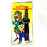 Collapsible Stage Prop Knife - Realistic Retractable Performance Accessory - Durable Novelty Toy for Theater, Cosplay, and Film Productions
