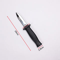 Collapsible Stage Prop Knife - Realistic Retractable Performance Accessory - Durable Novelty Toy for Theater, Cosplay, and Film Productions