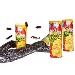 Jumping Spring Snake Potato Chip Can - Hilarious Pop-Out Prank Gift and Surprise Gag Toy for April Fools and Parties