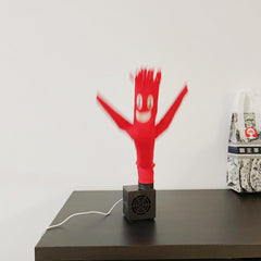Wacky Waving Inflatable Desktop Buddy - Mini Air-Powered Dancing Tumbler and Fun Office Stress Relief Toy