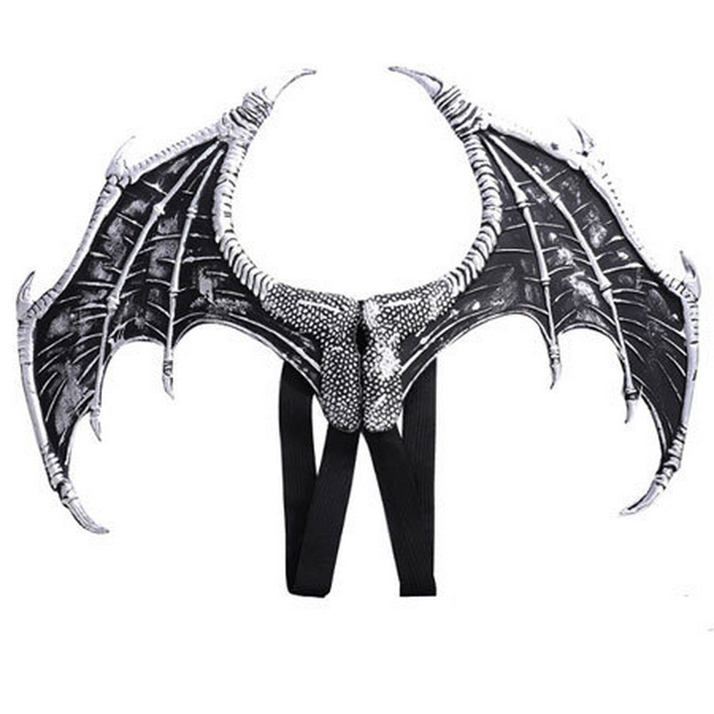Mythical Demon Dragon Wings - Realistic 3D Dragon Cosplay Prop for Adults & Kids - Lightweight Foam Costume Wings for Halloween, Fantasy Performances, and Medieval Dress-Up