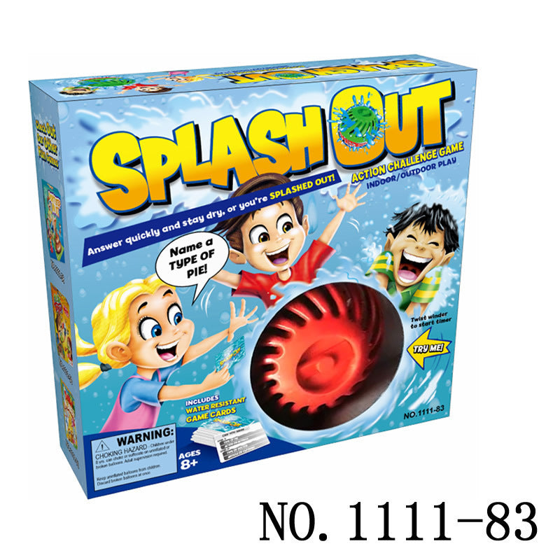 Timed Splash Water Bomb Game - Interactive Outdoor Party Toy and Hot Potato Challenge for Kids