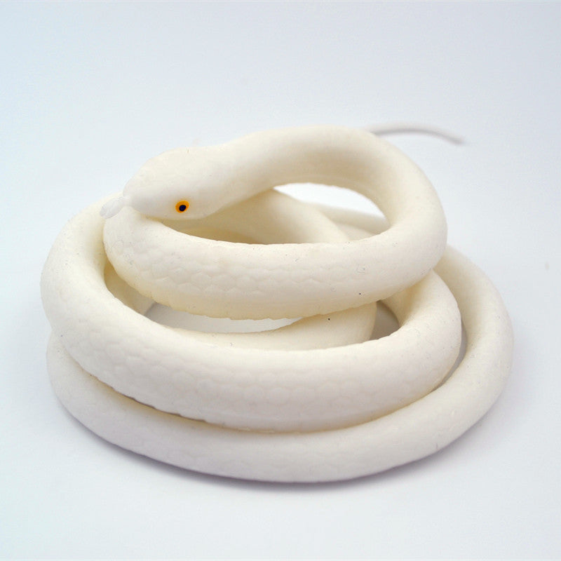 Realistic Giant Cobra Prop - 50-Inch Extra-Large Simulated Snake for Halloween Decor, Stage Performances, and Garden Protection