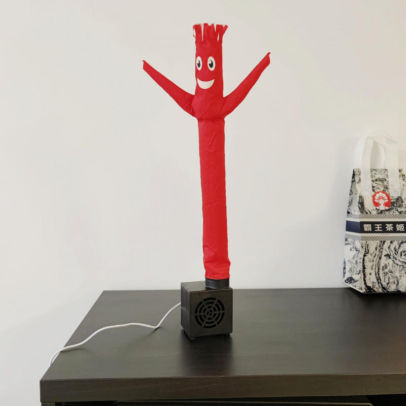 Wacky Waving Inflatable Desktop Buddy - Mini Air-Powered Dancing Tumbler and Fun Office Stress Relief Toy
