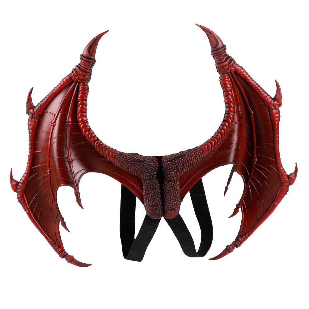 Mythical Demon Dragon Wings - Realistic 3D Dragon Cosplay Prop for Adults & Kids - Lightweight Foam Costume Wings for Halloween, Fantasy Performances, and Medieval Dress-Up