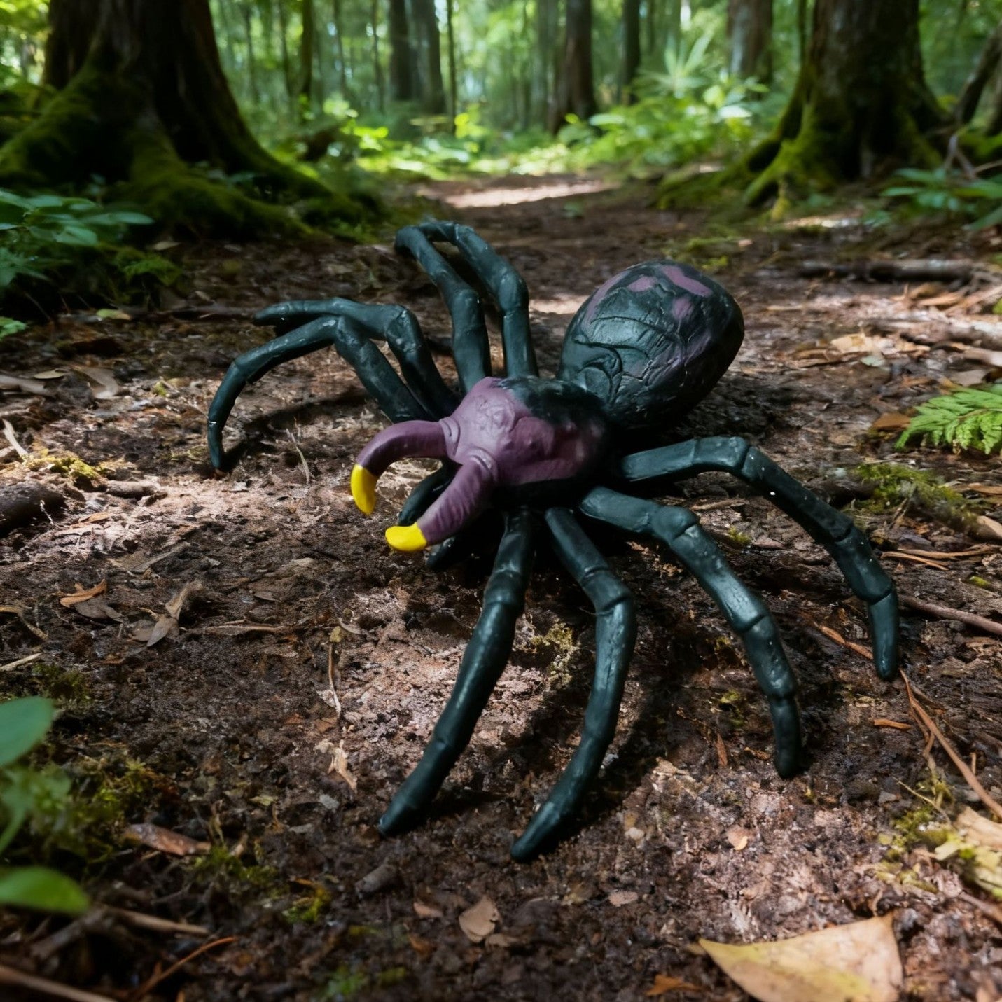 Giant Stretchable Spider Web Decoration - Classic Black Cobweb Prop for Halloween Haunted Houses, Outdoor Yards, and Party Pranks